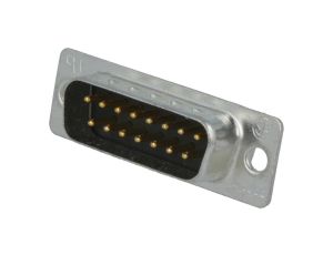 D-Sub 15-pin wtyk męskie na przewód lutowanie HD 20 5-747908-2