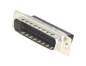 D-Sub 25-pin męskie na przewód Wersja bez styków A 39mm 167294-1