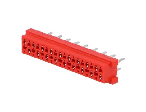 Micro-MaTch gniazdo żeńskie 18-pin THT na PCB Układ 2x9 8-215079-8