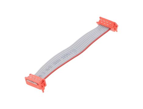 Kabel kabel wstążkowy ze złączami 8-pin Układ 2x4 Dł 75mm 2205062-1