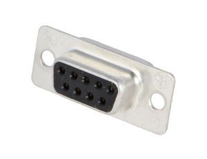 D-Sub 9-pin wtyk żeńskie na przewód lutowanie HD 20 5-747905-2