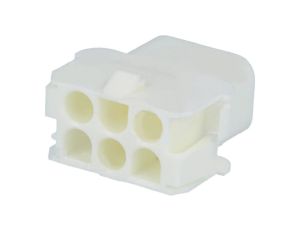 Wtyk gniazdo przewód-przewód męskie żeńskie 6,35mm 6-pin 926682-3