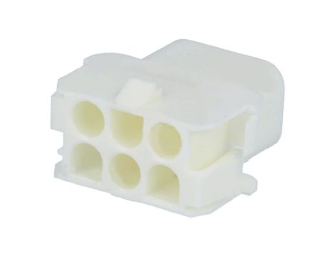 Wtyk gniazdo przewód-przewód męskie żeńskie 6,35mm 6-pin 926682-3