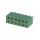 Złącze kołkowe HV-100 żeńskie 12-pin proste 2,54mm THT 2x6 215307-6