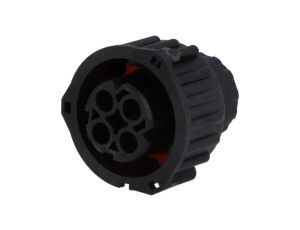 Złącze okrągłe 2.5mm System wtyk żeńskie 4-PIN na przewód 1-967325-1