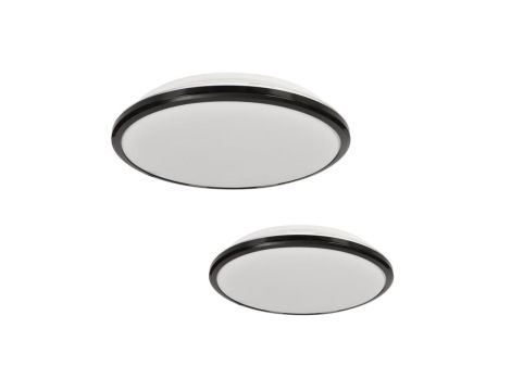 Plafon TERMA BLACK 28W LED IP44 Ø360 mm ML6404 Milagro