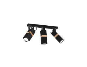 Lampa sufitowa VIDAR BLACK 3xGU10 MLP5402 Milagro