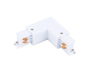 ŁĄCZNIK KĄTOWY BIAŁY LEWY CTLS POWER L CONNECTOR LEFT WHITE 8705 Nowodvorski
