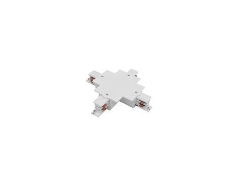 ŁĄCZNIK KRZYżOWY WPUSZCZANY BIAŁY CTLS RECESSED POWER X CONNECTOR WHITE 8678 Nowodvorski