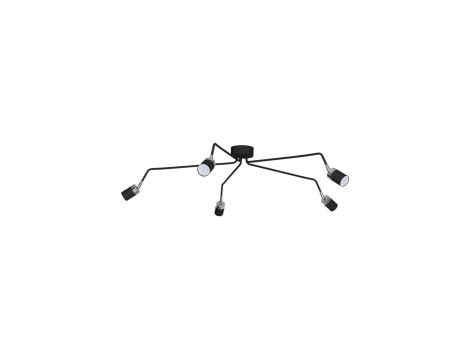 Lampa sufitowa JOKER BLACK 5xGU10 MLP1341 Milagro