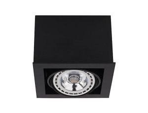 LAMPA SUFITOWA BOX BLACK I ES 111 9495 Nowodvorski