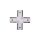 ŁĄCZNIK KRZYżOWY PROFILE X-CONNECTOR 9190 WHITE Nowodvorski