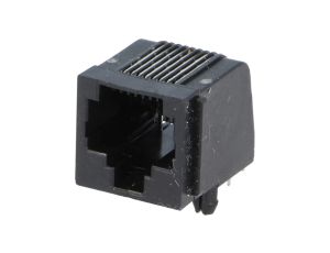 Gniazdo RJ45 8-PIN z blokadą panel stop Układ 8p8c na PCB 5520251-4