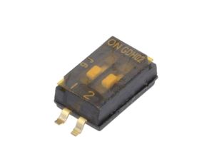 Przełącznik DIP-SWITCH Ilość sekcji: 2 OFF-ON 0,1A 50VDC SMT 1571983-3