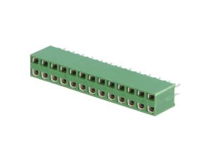 Gniazdo kołkowe HV-100 żeńskie 26-pin proste 2,54mm THT 2x13 1-215307-3