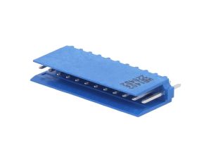 Gniazdo przewód-płytka męskie HE14 2,54mm 12-pin proste THT 1-281695-2