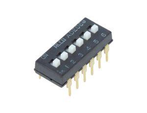 Przełącznik DIP-SWITCH ON-OFF 0,1A 24VDC Poz 2 THT 1825360-4