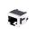 Gniazdo RJ45 8-pin z blokadą panel stop Układ 8p8c THT 100616-1