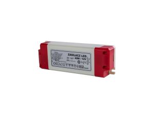 Zasilacz led meblowy 48W 12VDC EKO ip44