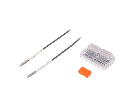 Czujnik światłowodowy zasięg 0 - 1130mm IP67 -55 - 80C Dł 2m FT-42