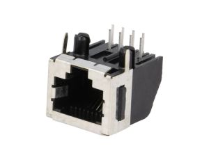 Gniazdo RJ45 8-pin Kat 3 ekranowane,niskoprofilowe na PCB 5555141-1