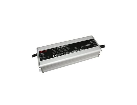 Zasilacz LED GV6-240B024 240W 24V 10A GLP IP67 z filtrem PFC