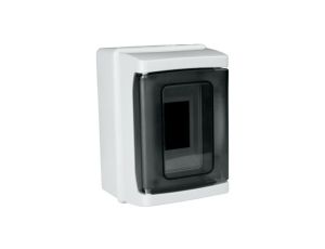 Rozdzielnica natynkowa HIGHT IP65 2 modułowa transparentne drzwi 940.02 M-L 4816