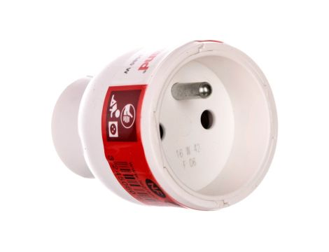 HELMO Gniazdo przenośne 2P+Z 16A białe 50102