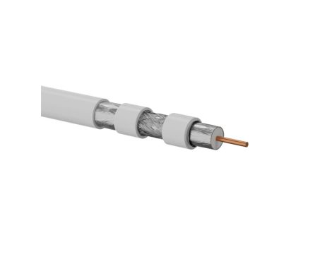 Przewód koncentryczny trishield RG6 75 Om, 1.02/4.8/6.9 PVC Eca - 100m KRT102A0PV100