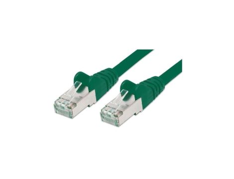 Patch Cord Kat5e FTP RJ45 1m Zielony 100 Miedź Intellinet