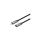 Przedłużacz USB-C 3.2 Gen2 M/F 100W 5A czarny ICOC MUSB322-CMF-010 /1m/