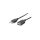 Kabel Przedłużacz USB 2.0 AM-AF 3m Czarny Manhattan