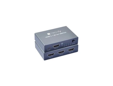 3-Portowy Przełącznik HDMI 2.1 8K*60Hz 3x1 z Pilotem IR