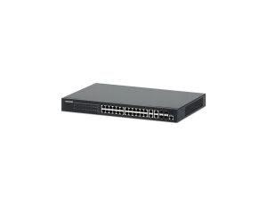 Switch Gigabit 24xPoE+ 370W, 2xCombo RJ45/SFP zarządzalny