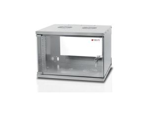 Szafka wisząca ECO RACK 19 9U/450mm zmontowana szara