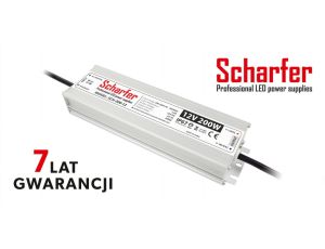 Zasilacz led hermetyczny 12V 200W Scharfer 7Y