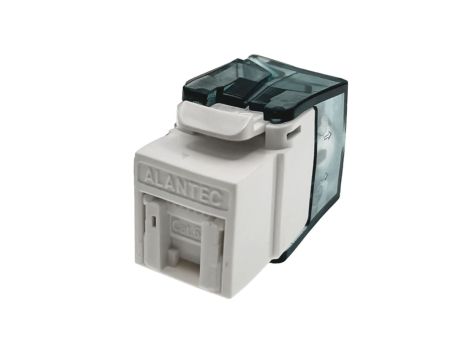 Moduł keystone RJ45 beznarzędziowy UTP kat.6A Podw. par. transmisyjne ALANTEC MB007-1
