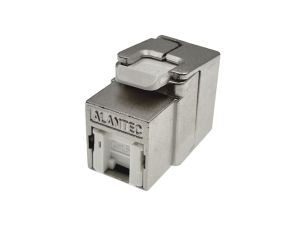 Moduł keystone RJ45 beznarzędziowy STP kat.6A PoE+ Podw. par. transmisyjne ALANTEC MB005-1