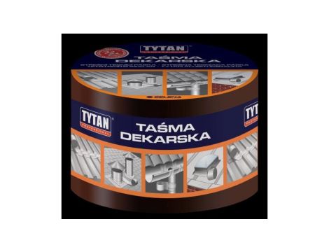 TAŚMA USZCZELNIAJĄCA DEKARSKA 15CM*10MB BRĄZOWA