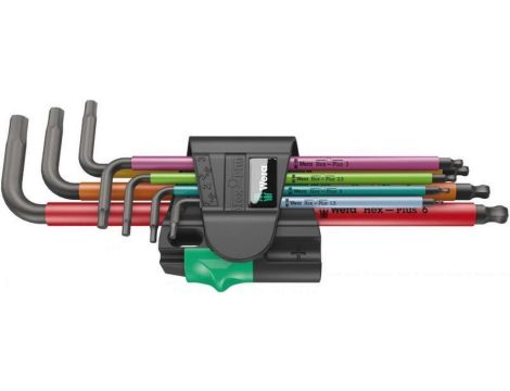 ZESTAW KLUCZY TRZPIENIOWYCH 950/7 HEX-PLUS MULTICOLOUR