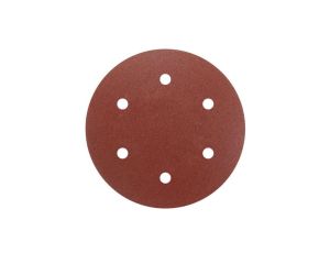 Krążki ścierne 225mm 5 sztuk gr.100 z otworami