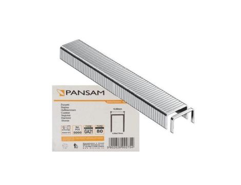 Zszywki typ 80, 14 mm 5000 sztuk