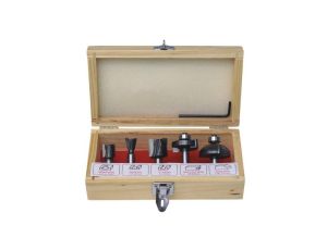 Zestaw 5 frezów kształtowych z węglikiem