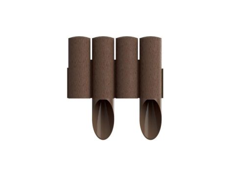PALISADA OGRODOWA STANDARD14,5CM*2,3MB BRĄZOWA