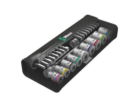 ZESTAW KLUCZY NASADOWYCH 3/8ZYKLOP METAL,+GRZECHOTKA 29CZ.