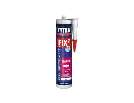 KLEJ MONTAŻOWY FIX2 ELASTIC 290ML BIAŁY TYTAN