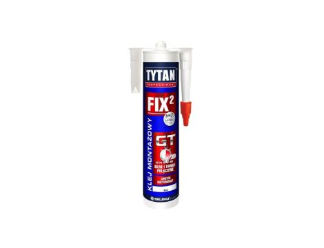 KLEJ MONTAŻOWY FIX2 GT 290ML BIAŁY
