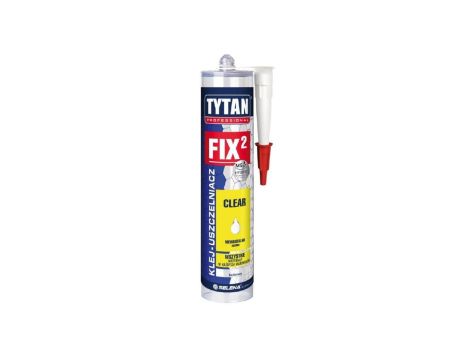 KLEJ MONTAŻOWY FIX2 CLEAR 290ML BEZBARWNY