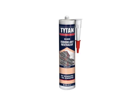 SILIKON NEUTRALNY BUDOWLANY TYTAN 280ML BEZBARWNY