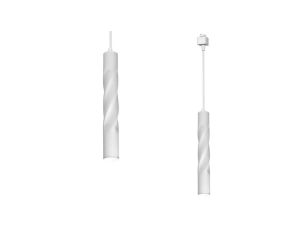 TRACK PENDANT TWISTED WHITE 3W LED ML6509 Milagro